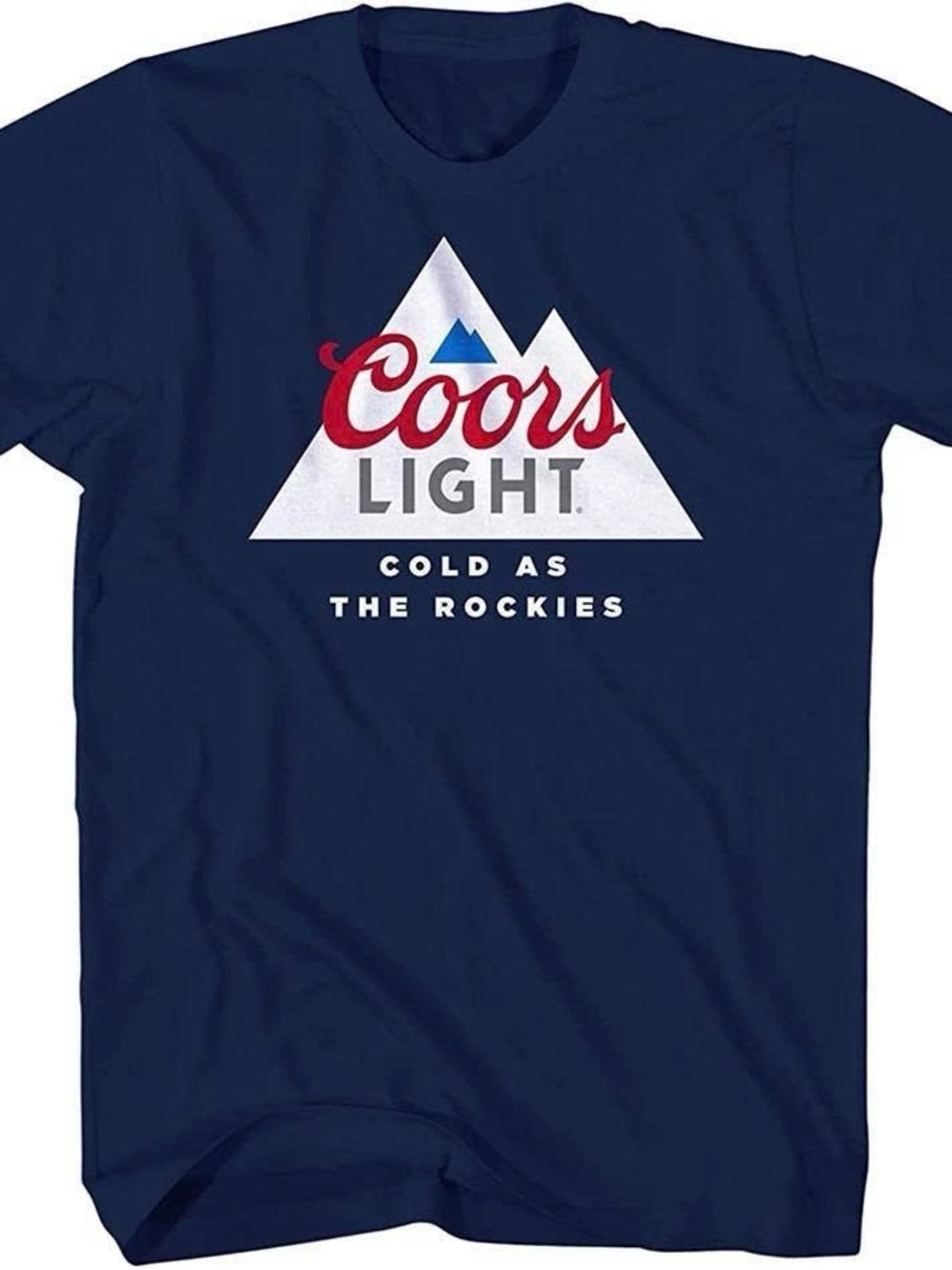 Coors Light Logo T-Shirt - Red, White, Blue